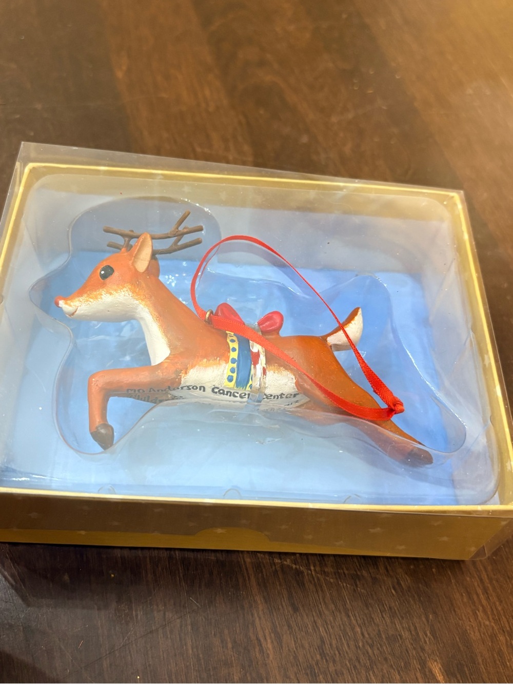 Dashing Deer Ornament - New